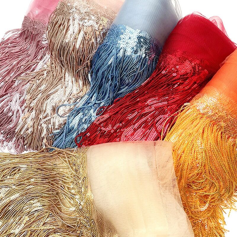 Tassel Fringe Trim - 2Yards 30cm DIY Wedding Party Dress