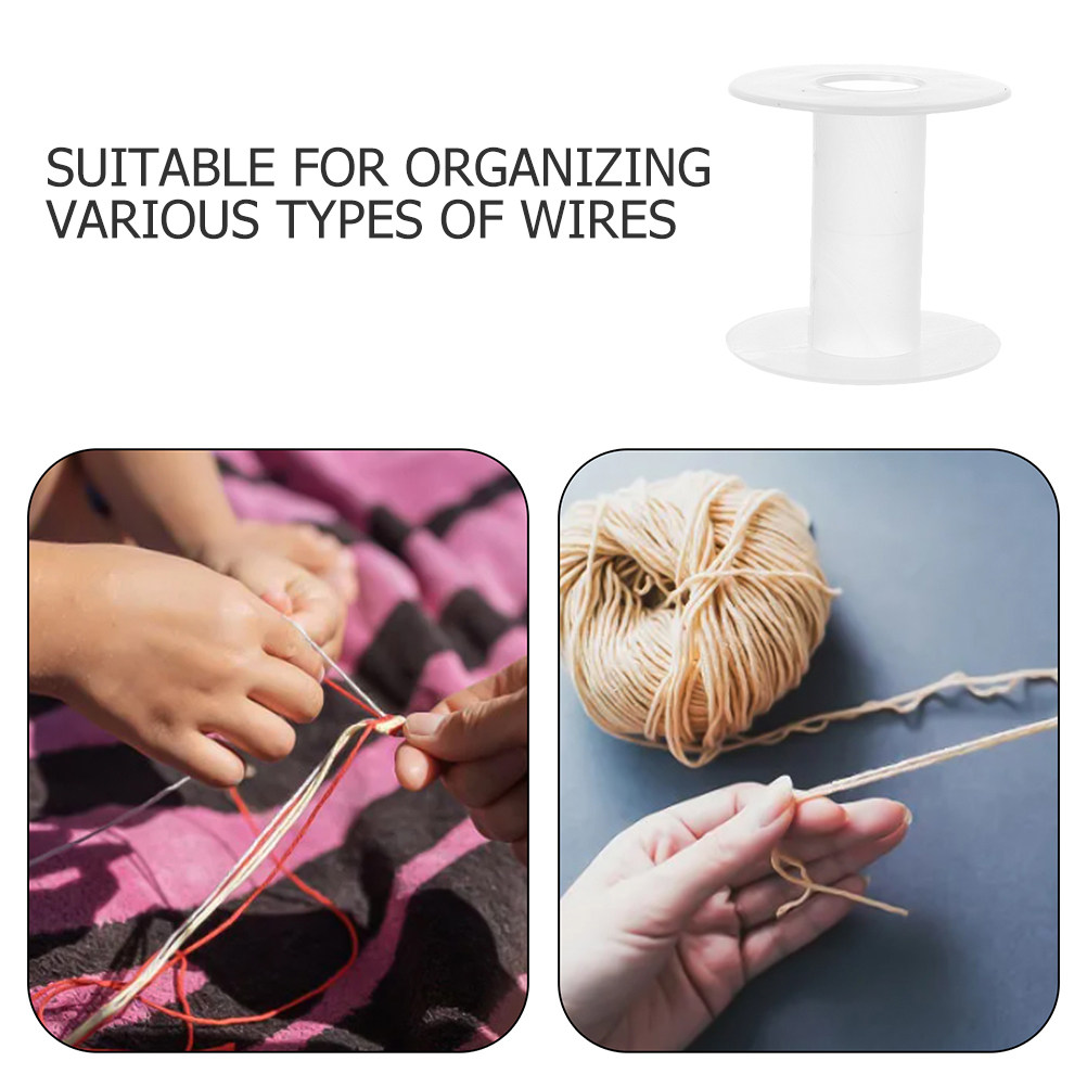 5Pcs Plastic Wire Spools Durab - огляд і ціна Embroidery Craft