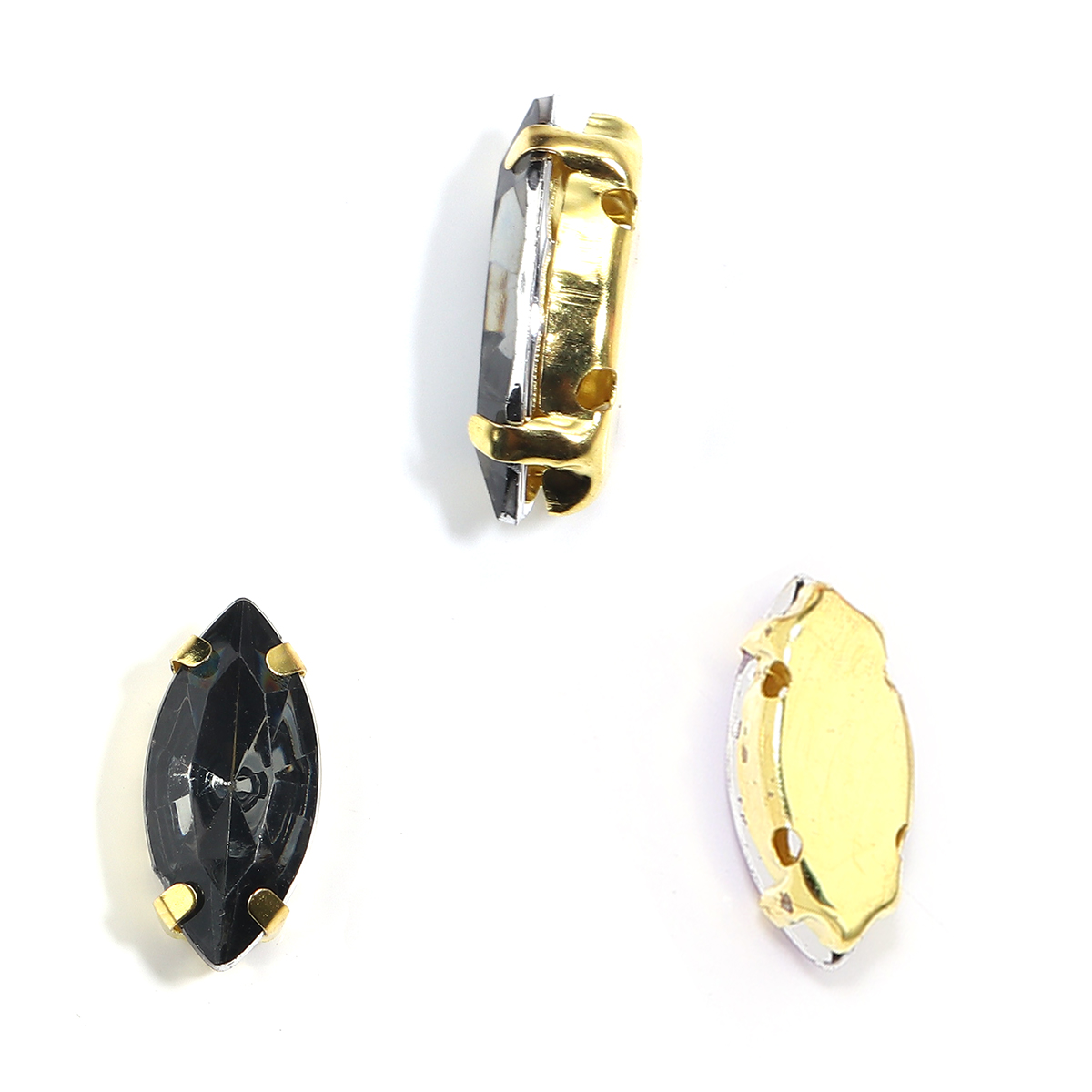 50pcs/lot Horse Eye Shape Claw - огляд і ціна Sew On Rhinestone