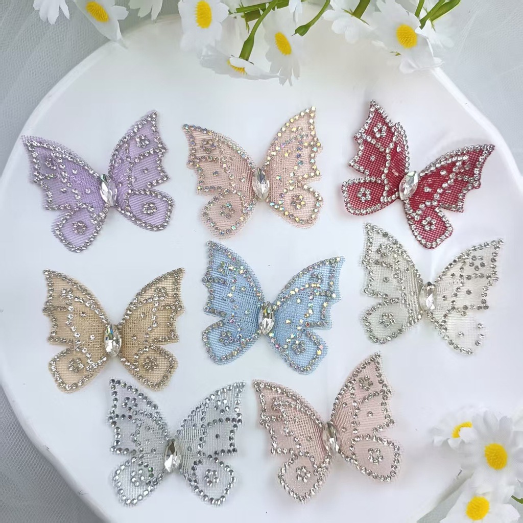 Rhinestone Butterfly Lace Appl - огляд і ціна Sew On Rhinestone