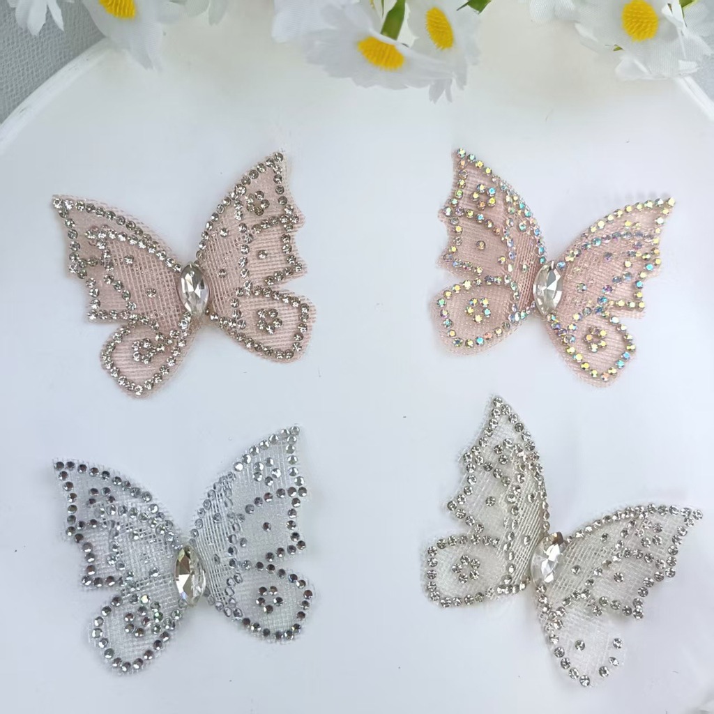 Rhinestone Butterfly Lace Appl - огляд і ціна Sew On Rhinestone