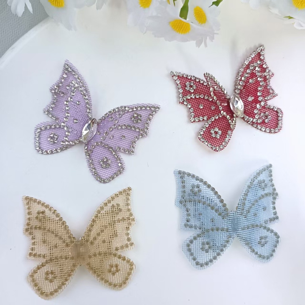 Rhinestone Butterfly Lace Appl - огляд і ціна Sew On Rhinestone