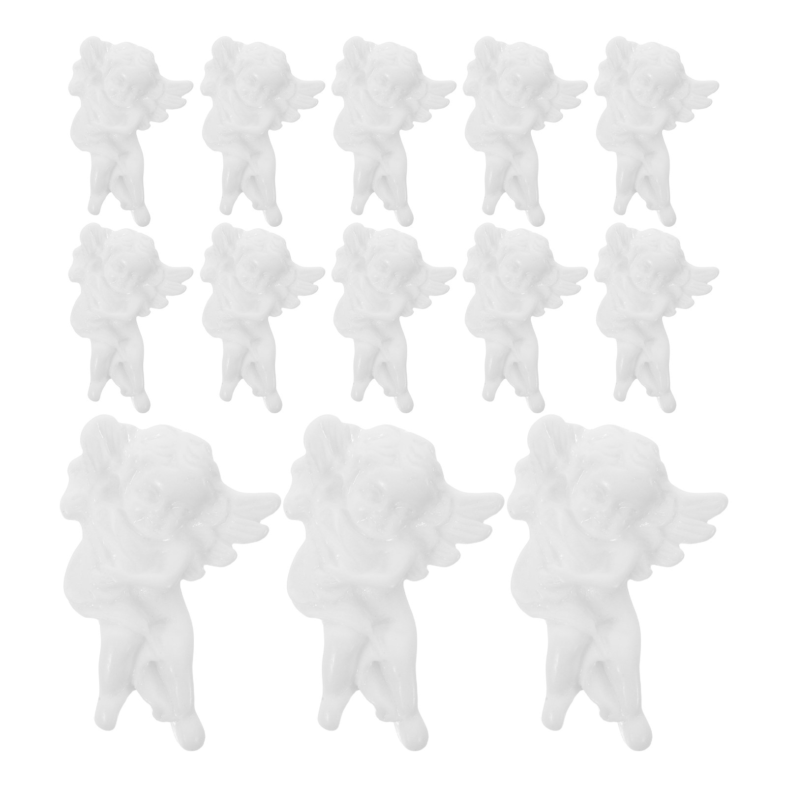 100Pcs Resin Angel Miniatures  - огляд і ціна Christmas Craft Embellishment